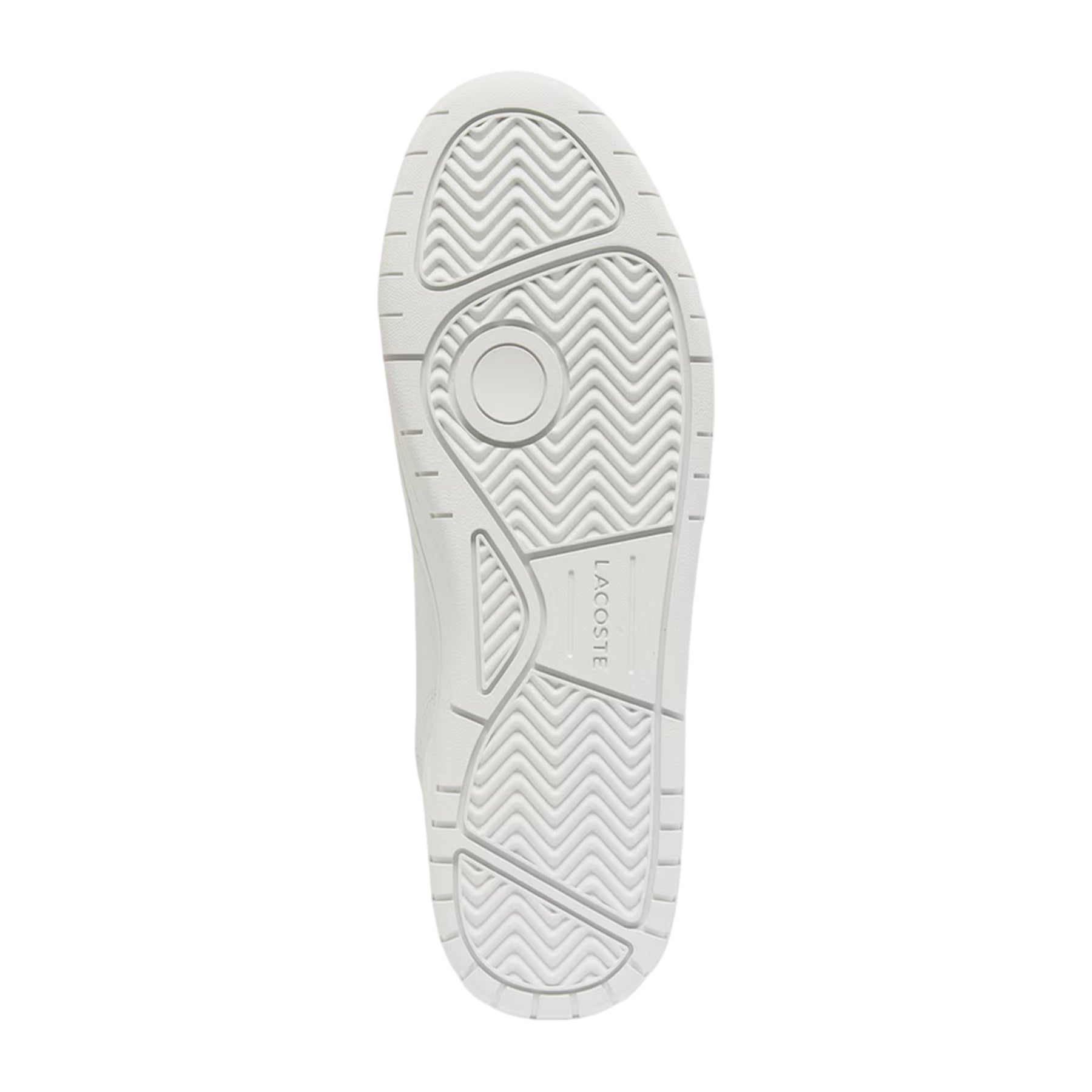 White - Lifestyle - Lacoste Mens Court Cage Leather Trainers