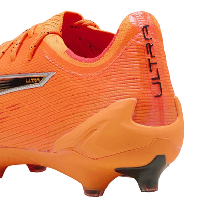 Orange-Black - Back - Puma Womens-Ladies Ultra 5 Ultimate Brilliance Elite Firm Ground Football Boots