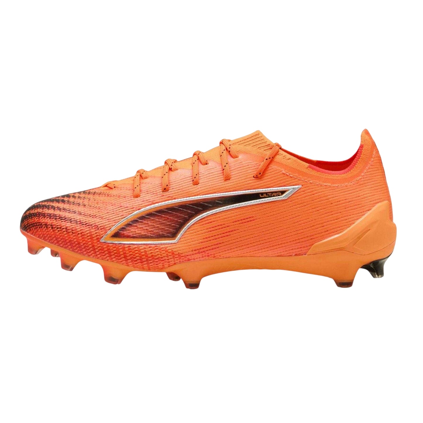 Orange-Black - Side - Puma Womens-Ladies Ultra 5 Ultimate Brilliance Elite Firm Ground Football Boots