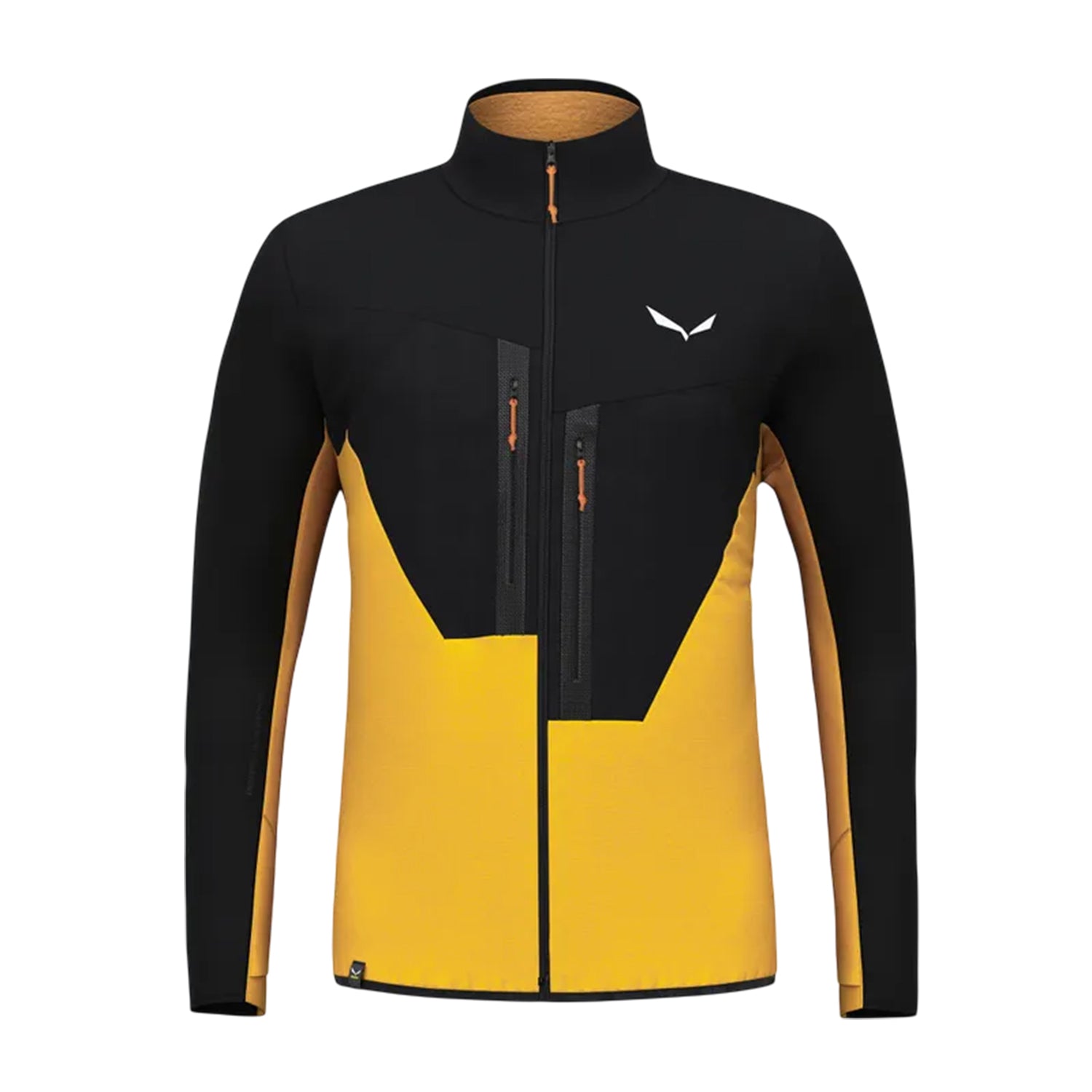 Gold - Front - Salewa Mens Ortles Performance Athletic Jacket