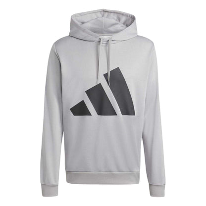 Grey - Side - Adidas Mens Logo French Terry Tracksuit