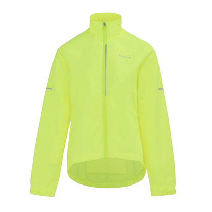 Yellow - Front - Pinnacle Womens-Ladies Waterproof Reflective Cycling Jacket
