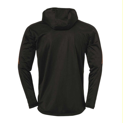 Black-Orange - Back - UHL Sport Mens Stream 22 Performance Training Jacket
