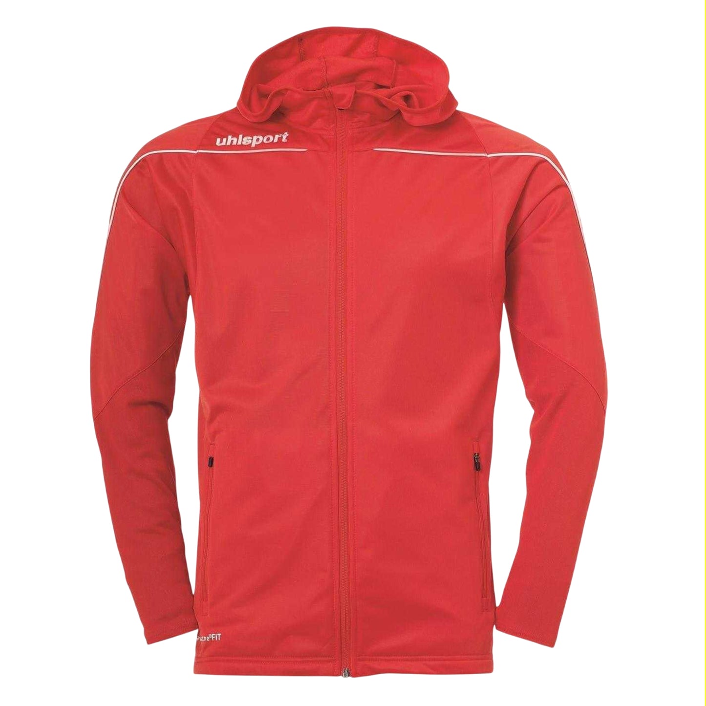 Red-White - Front - UHL Sport Mens Stream 22 Performance Training Jacket