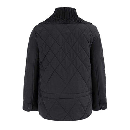 Black - Back - Firetrap Womens-Ladies Quilted Relaxed Fit Jacket