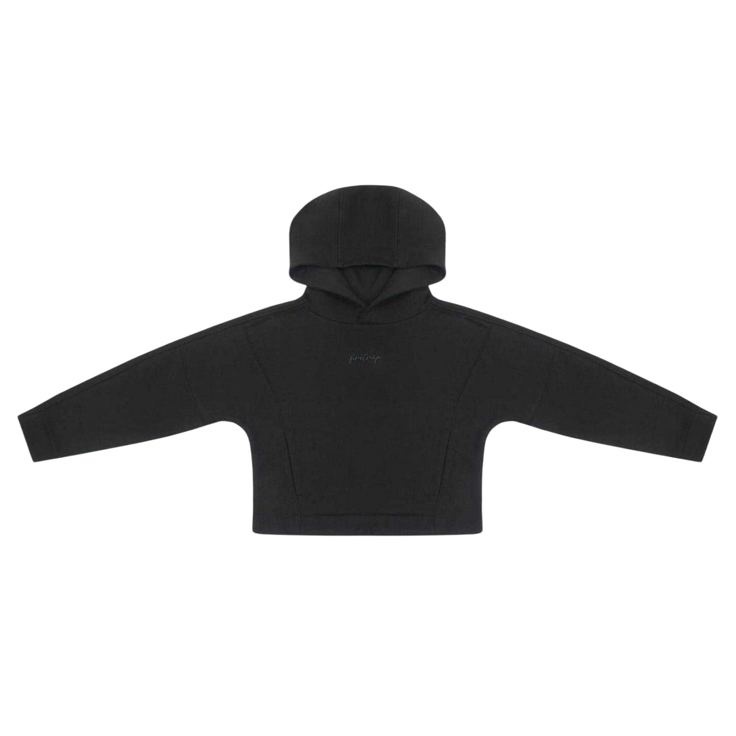 Black - Back - Firetrap Girls Embroidered Logo Fleece Hoodie And Joggers Set