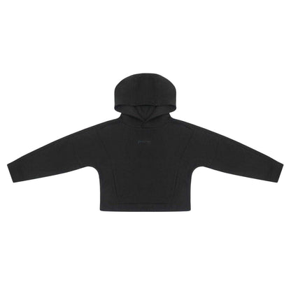 Black - Back - Firetrap Girls Embroidered Logo Fleece Hoodie And Joggers Set