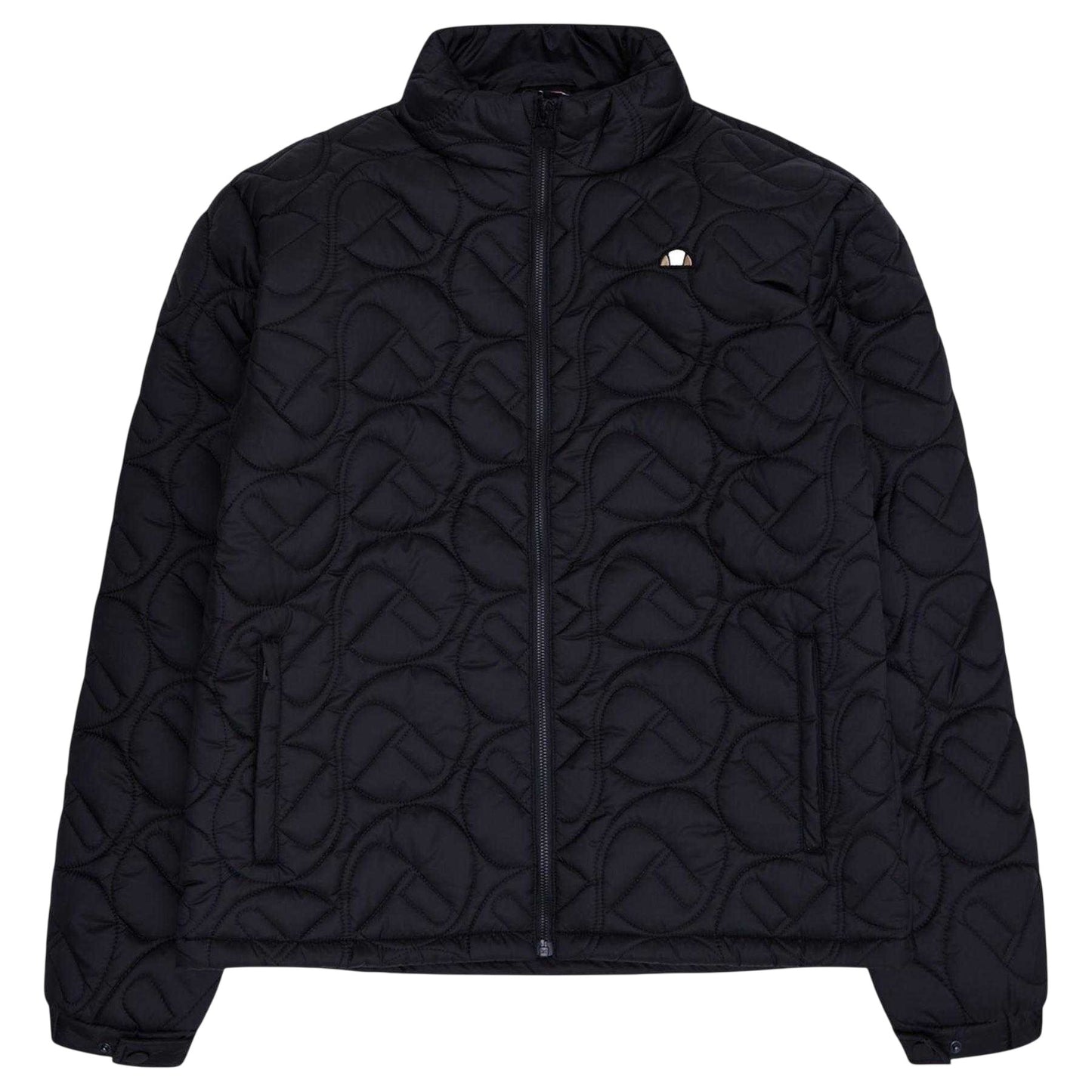 Black - Front - Ellesse Mens Vill Puffer Jacket