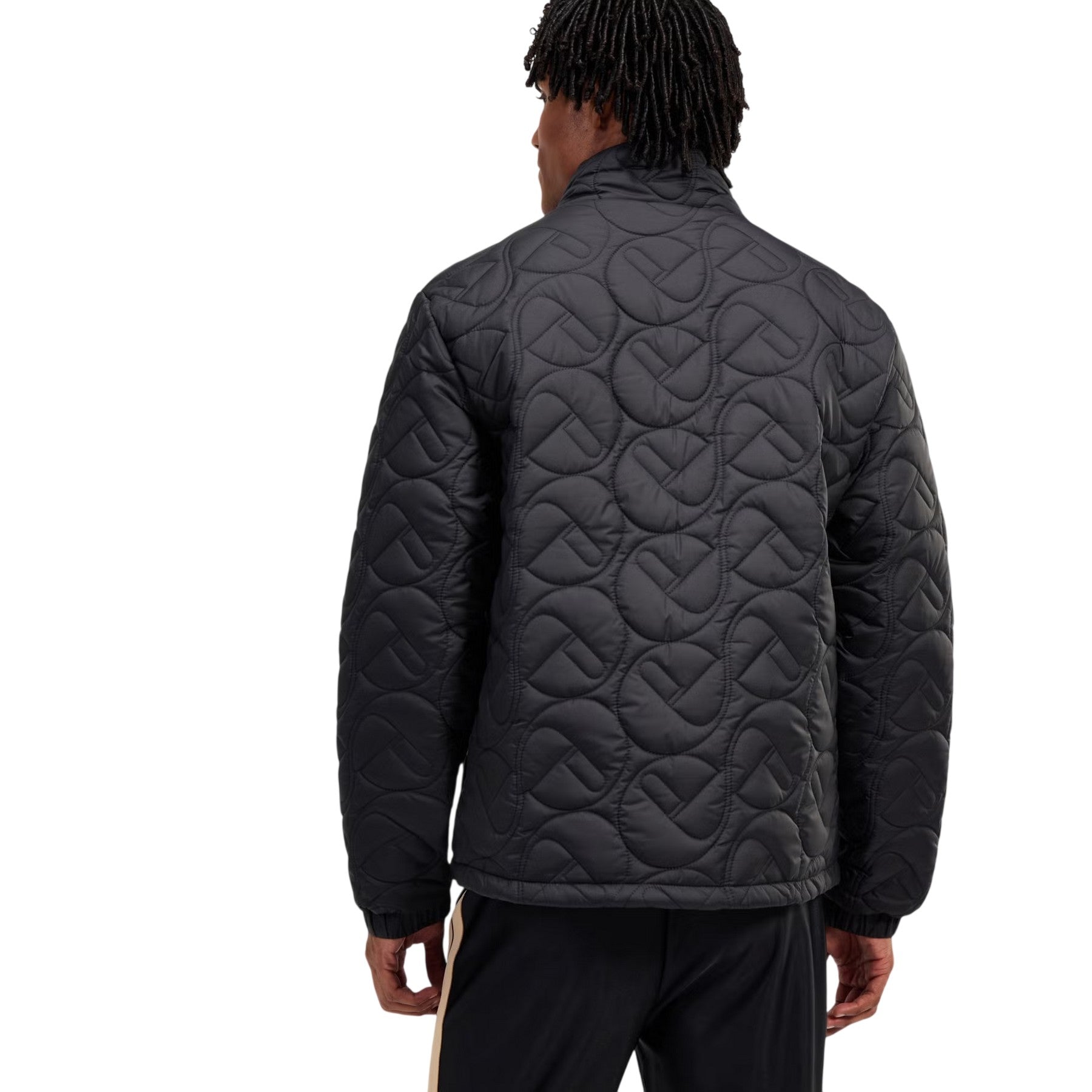 Black - Back - Ellesse Mens Vill Puffer Jacket