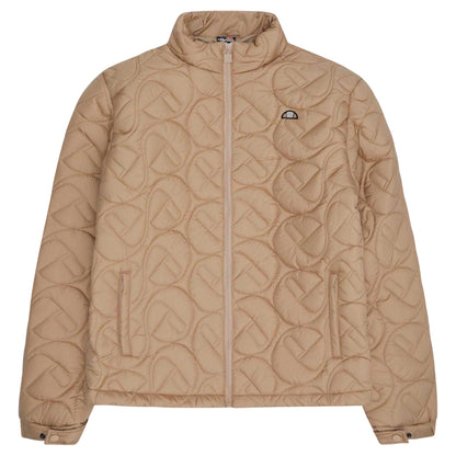 Beige - Front - Ellesse Mens Vill Puffer Jacket