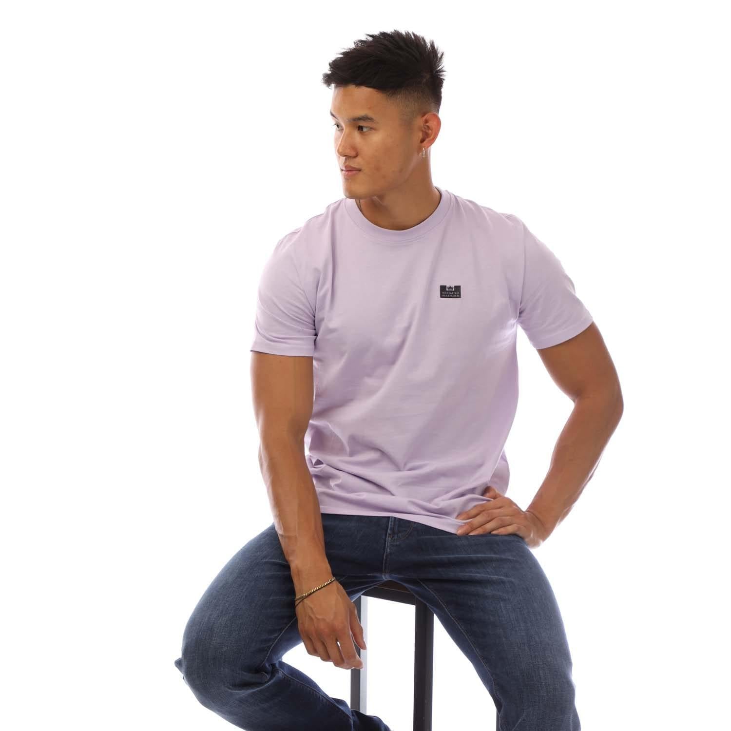 Lilac - Lifestyle - Weekend Offender Mens Bridgetown Logo T-Shirt
