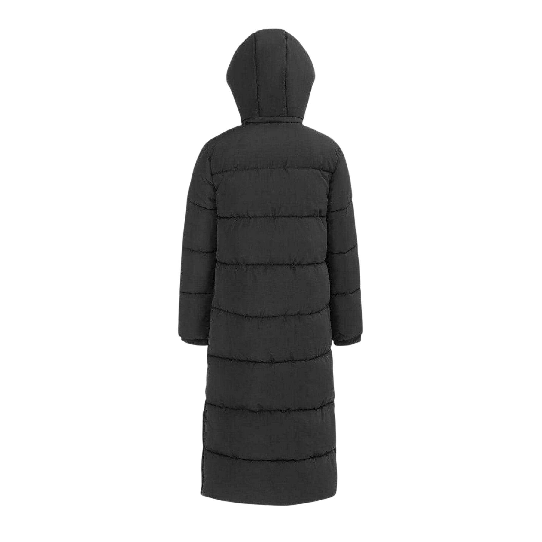 Black - Back - Slazenger Womens-Ladies Duvet Puffer Jacket
