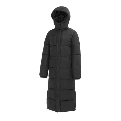 Black - Side - Slazenger Womens-Ladies Duvet Puffer Jacket