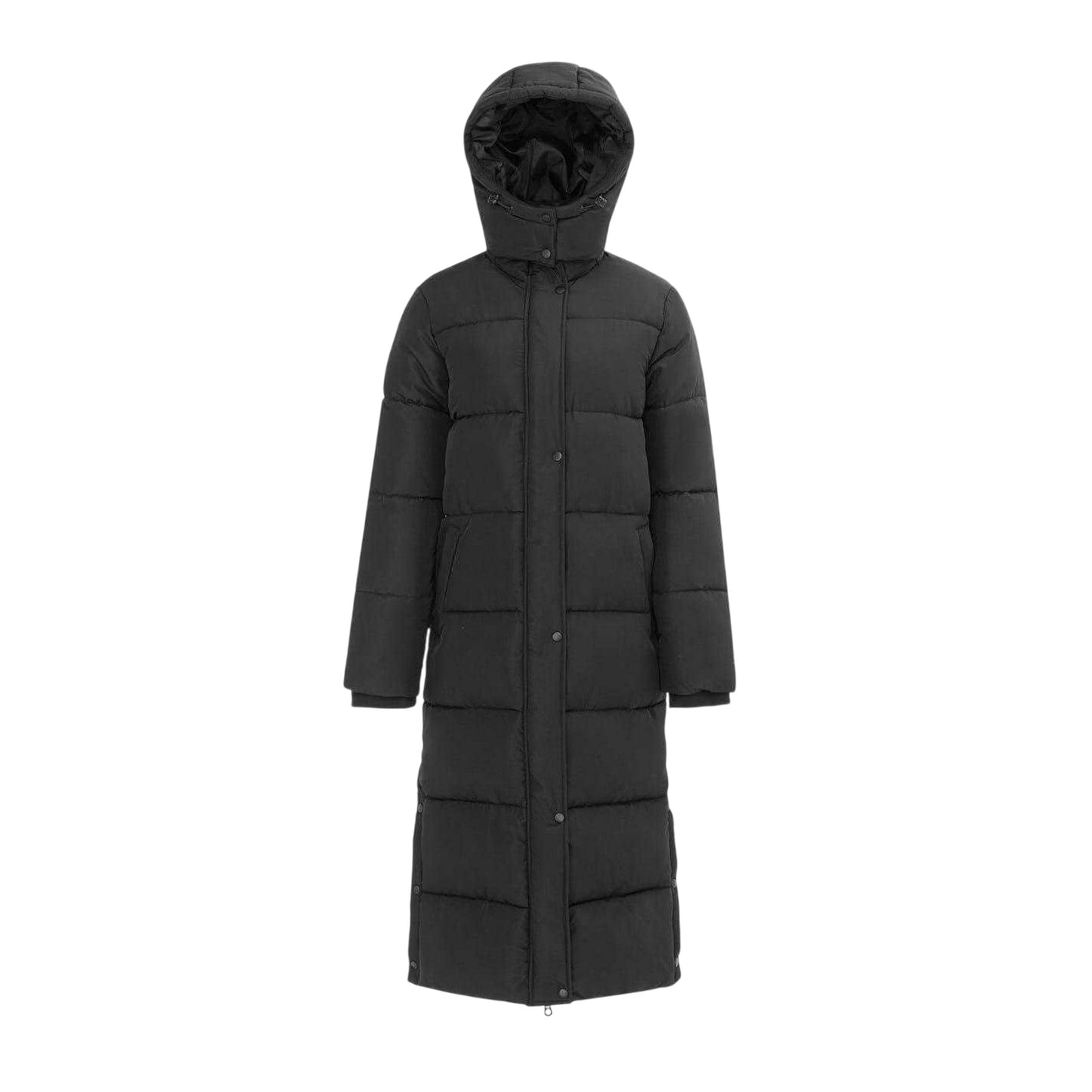 Black - Front - Slazenger Womens-Ladies Duvet Puffer Jacket