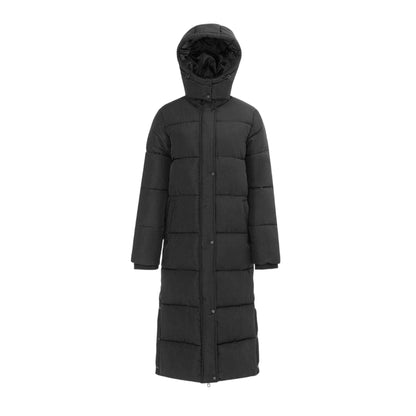 Black - Front - Slazenger Womens-Ladies Duvet Puffer Jacket