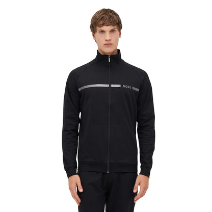 Black - Lifestyle - Boss Mens Authentic Track Jacket