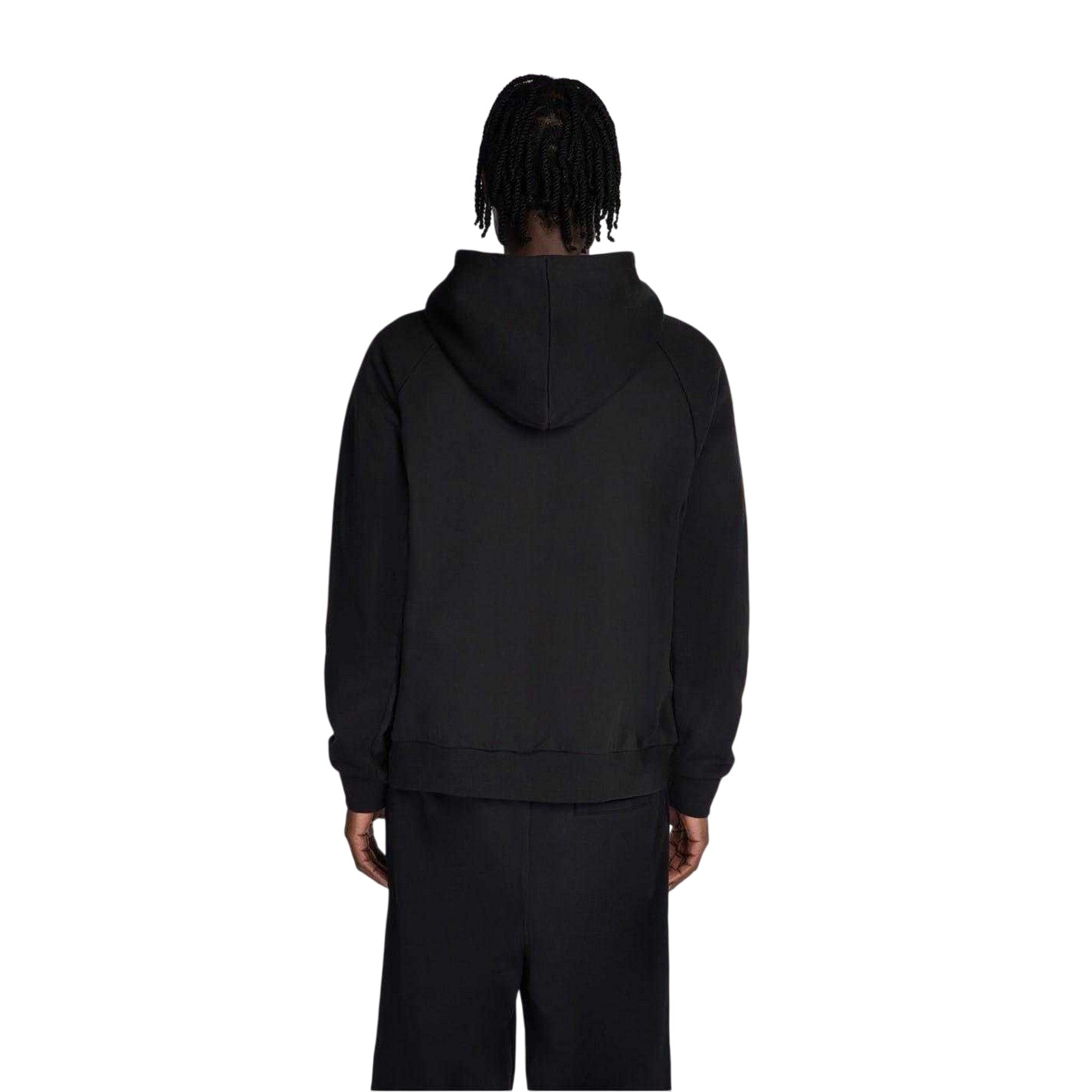 Black - Back - No Fear Mens Hoodie