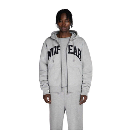 Grey Marl - Lifestyle - No Fear Mens Hoodie
