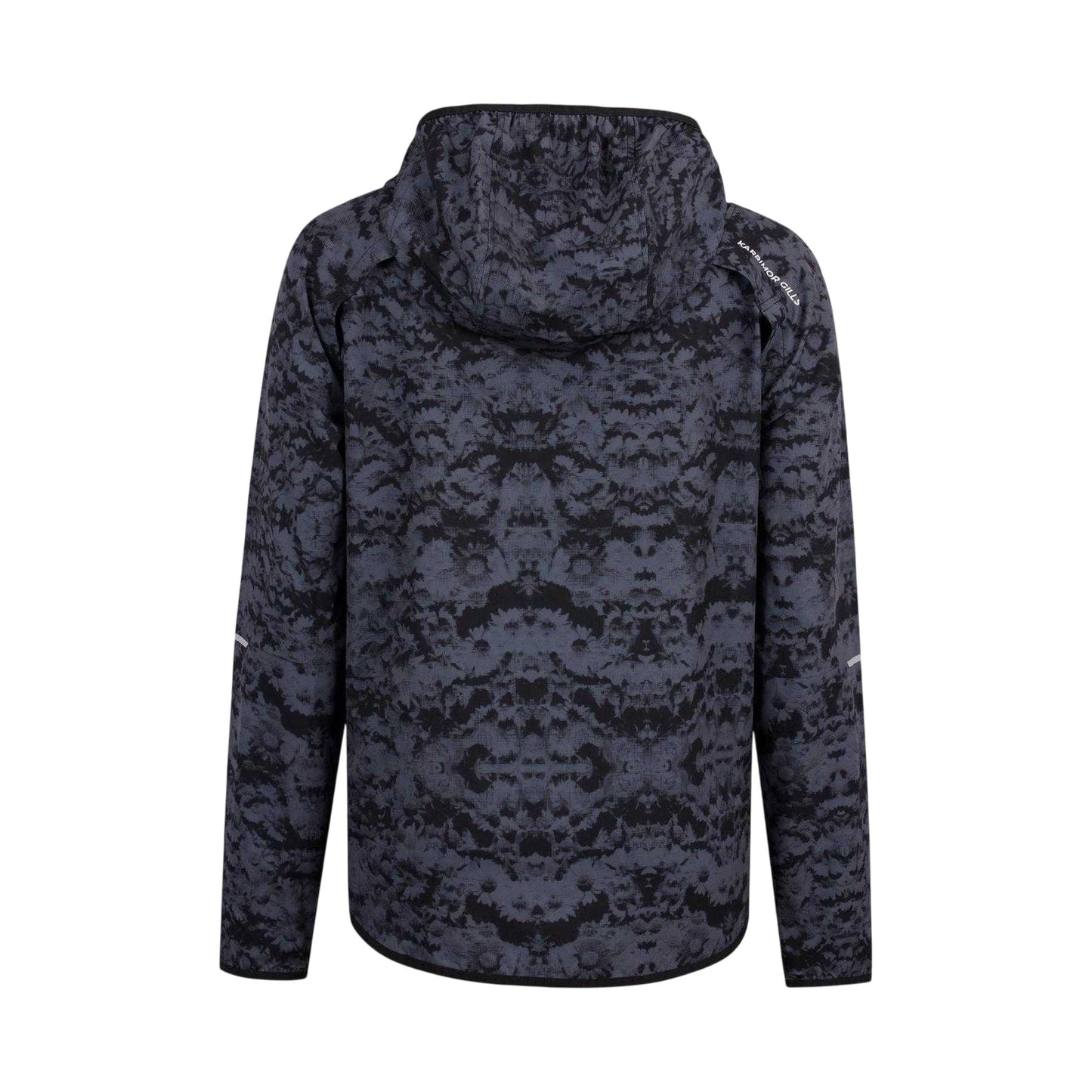 Black - Back - Karrimor Womens-Ladies Patterned Slim Hooded Jacket