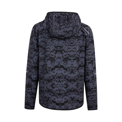 Black - Back - Karrimor Womens-Ladies Patterned Slim Hooded Jacket