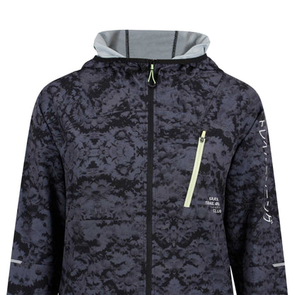 Black - Side - Karrimor Womens-Ladies Patterned Slim Hooded Jacket