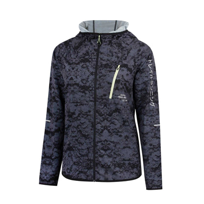 Black - Front - Karrimor Womens-Ladies Patterned Slim Hooded Jacket