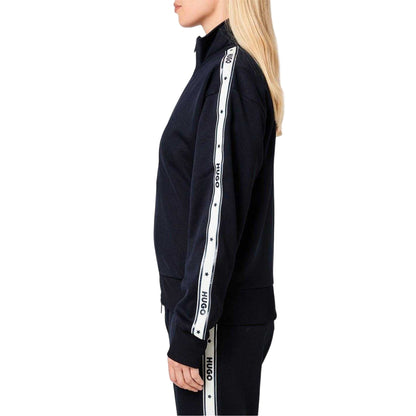 Blue - Side - Hugo Womens-Ladies Demendia Track Jacket