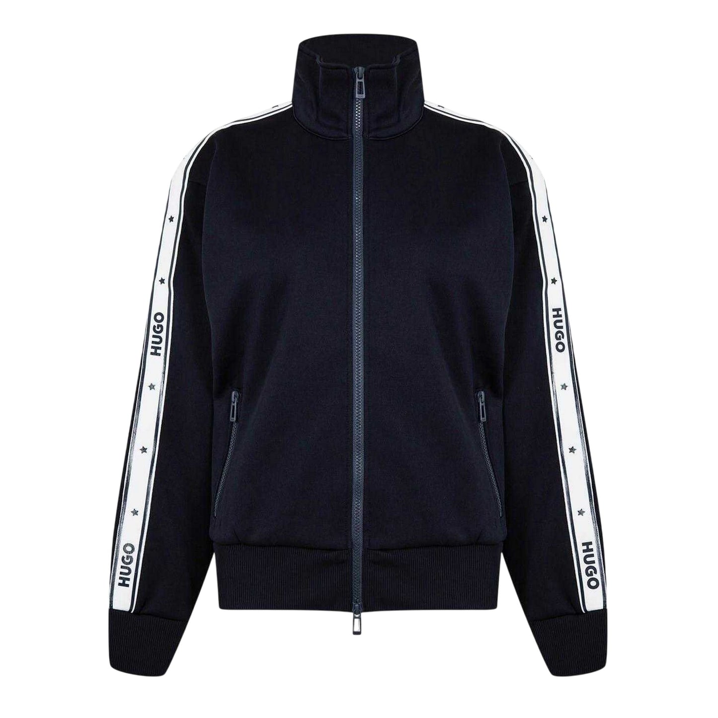 Blue - Front - Hugo Womens-Ladies Demendia Track Jacket