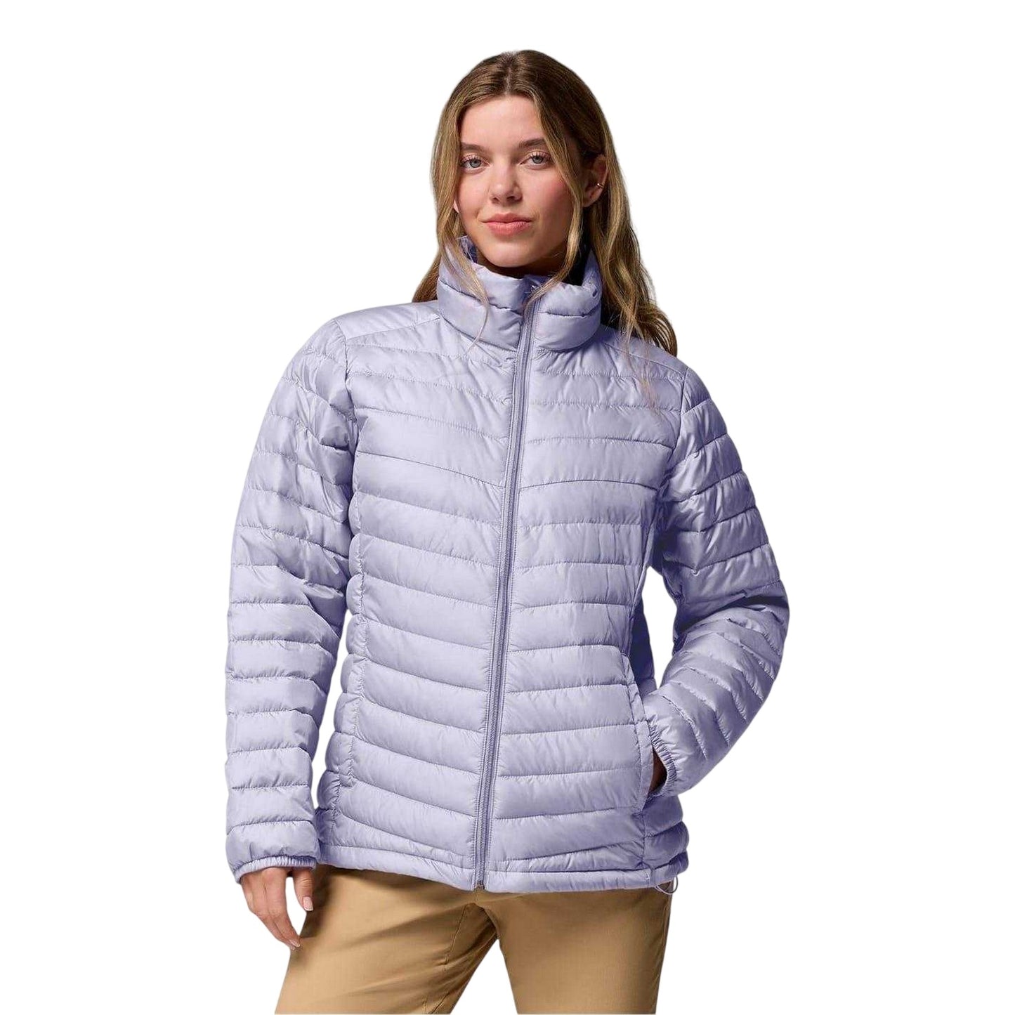 Blue - Front - Columbia Womens-Ladies Chestnut Insulated Insulated Puffer Jacket