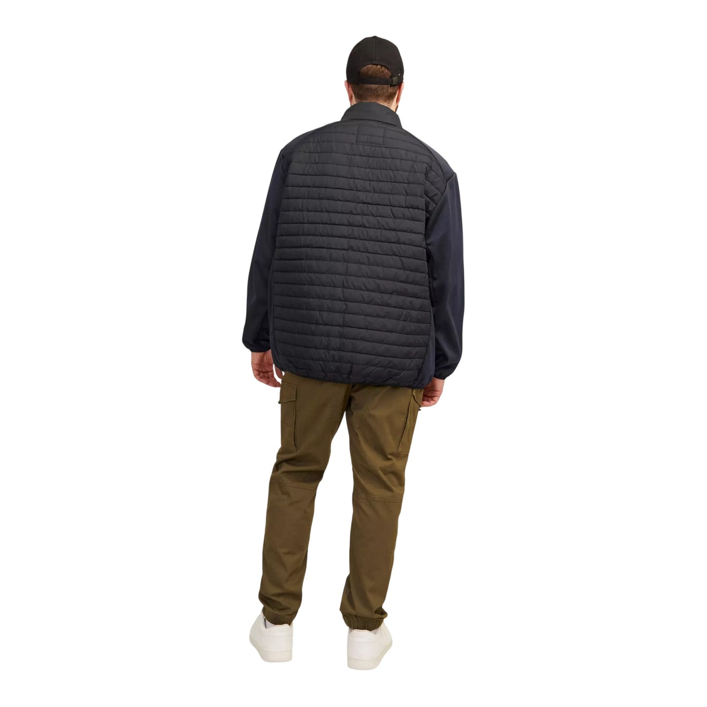 Black - Back - DKNY Mens Puffer Jacket