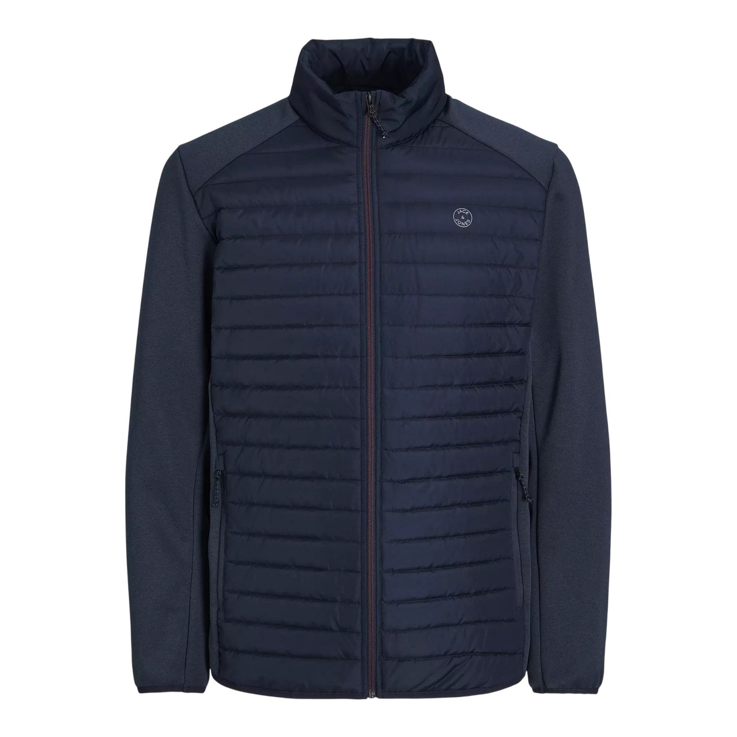 Navy Blazer - Front - DKNY Mens Puffer Jacket