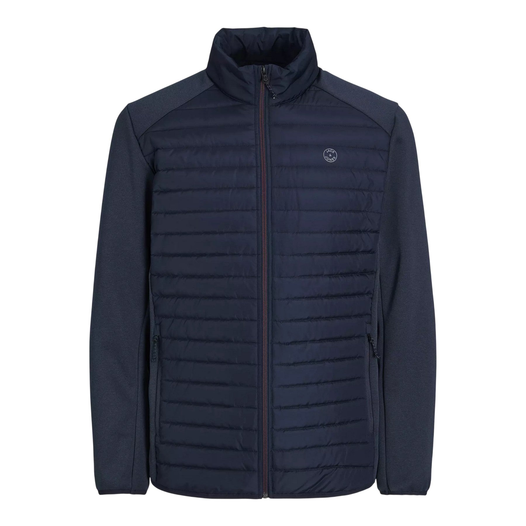 Navy Blazer - Front - DKNY Mens Puffer Jacket