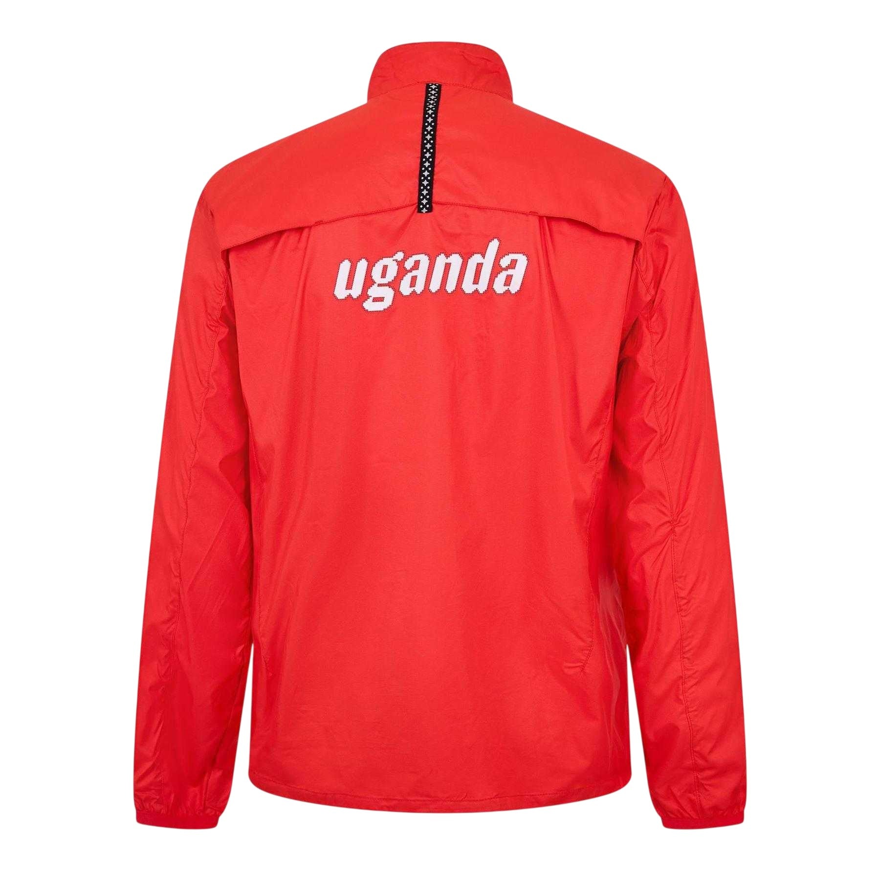 Red - Back - Puma Mens Warm Up Track Jacket
