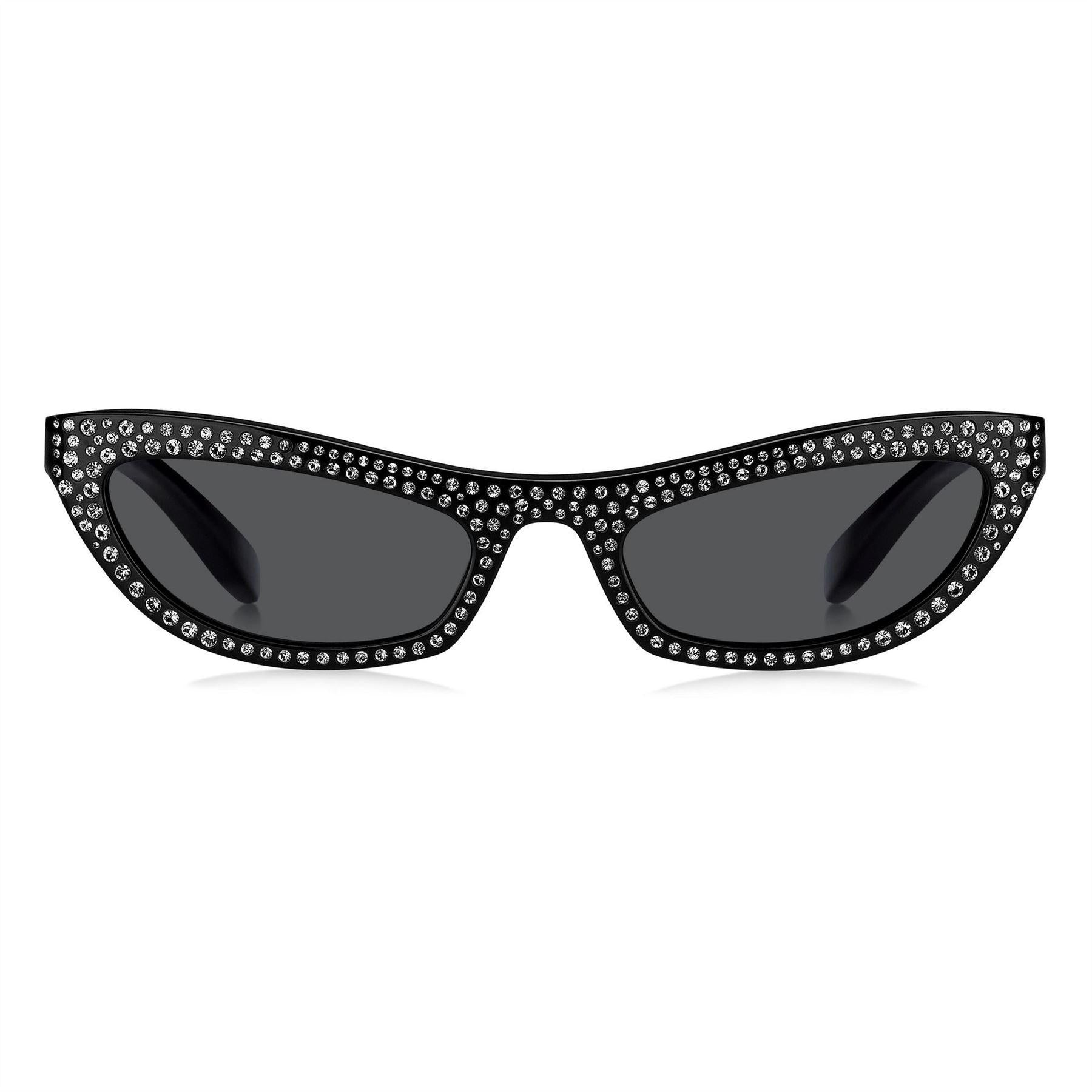 Black - Front - Marc Jacobs Womens-Ladies Embellished Cat Eye Sunglasses