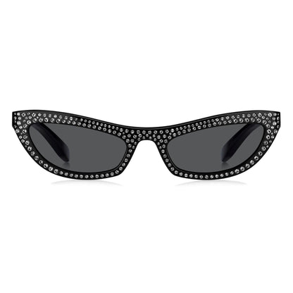 Black - Front - Marc Jacobs Womens-Ladies Embellished Cat Eye Sunglasses