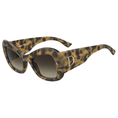 Honey - Back - DSquared2 Womens-Ladies Butterfly Sunglasses