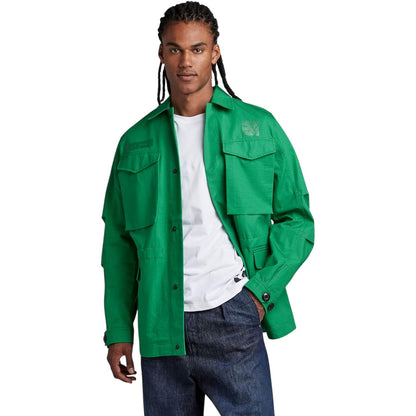 Jolly Green - Side - G-Star Mens Core Field Jacket