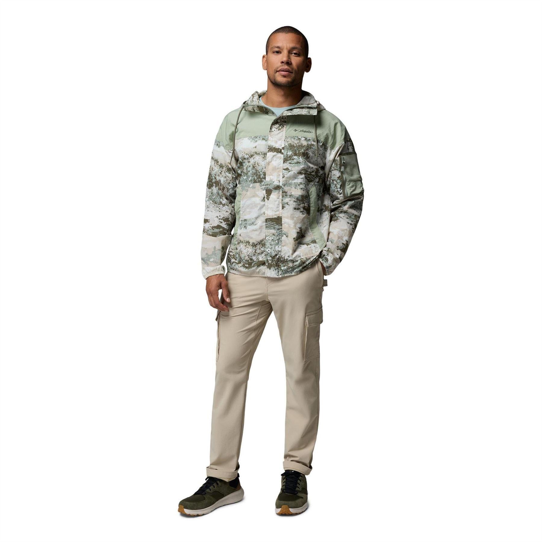 Safari - Lifestyle - Columbia Mens Challenger Camouflage Windbreaker