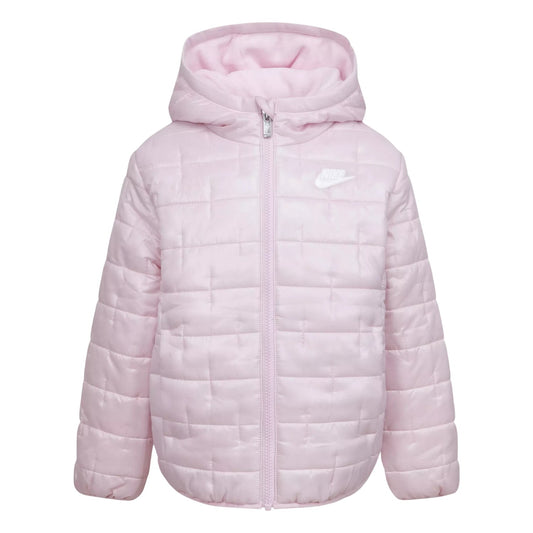 Pink Foam - Front - Nike Childrens-Kids Positive Quilted Puffer Jacket