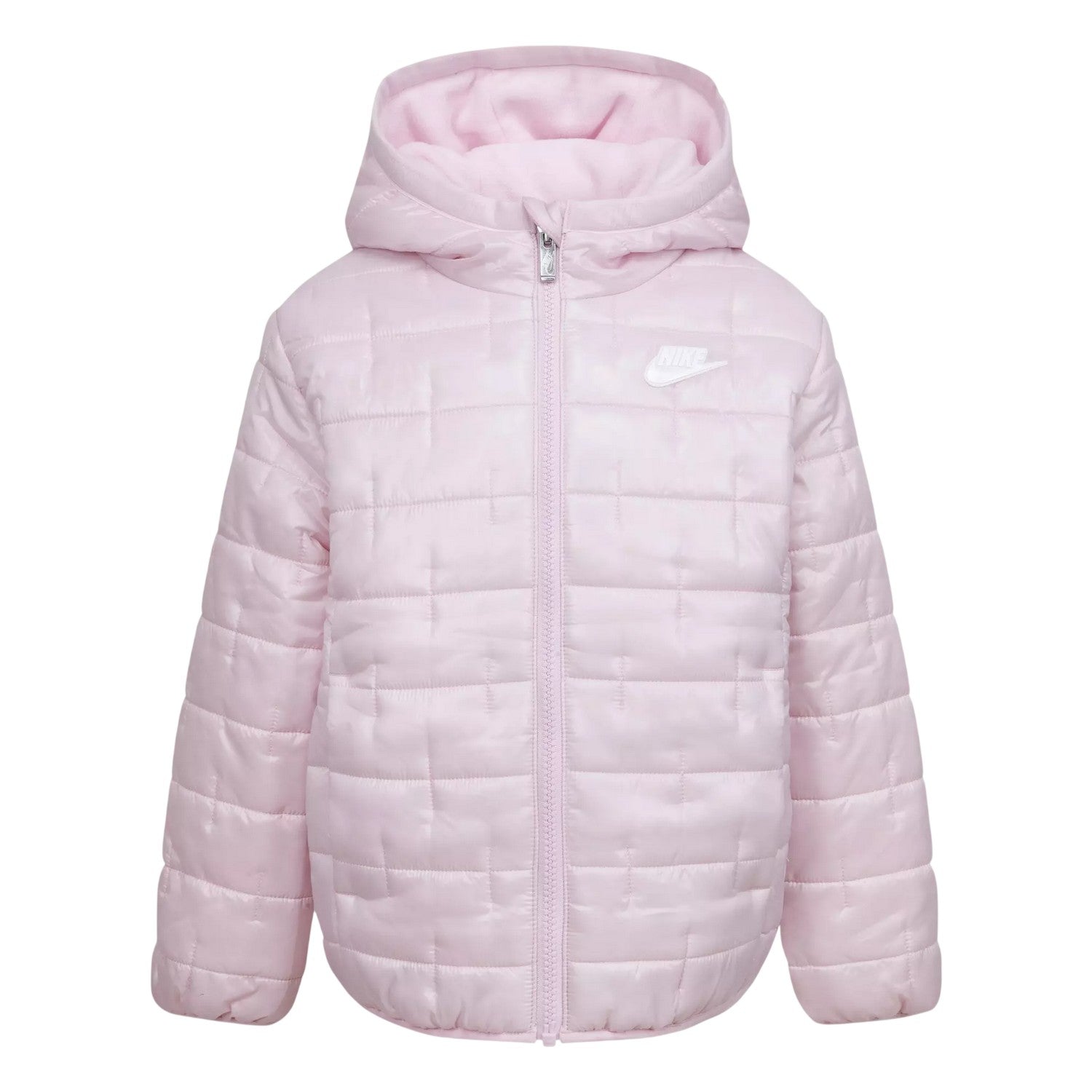 Pink Foam - Front - Nike Childrens-Kids Positive Quilted Puffer Jacket