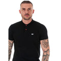 Black - Pack Shot - Weekend Offender Mens Barnum Polo Shirt