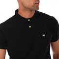 Black - Side - Weekend Offender Mens Barnum Polo Shirt