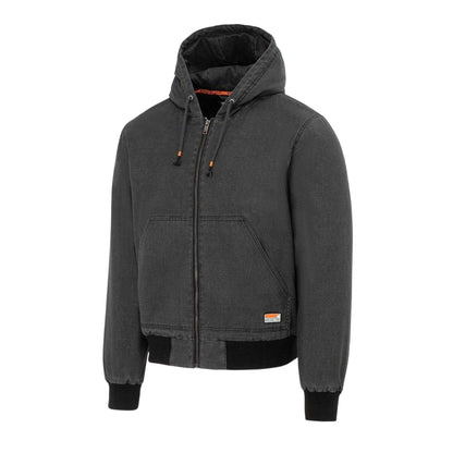 Charcoal - Side - SoulCal Mens Canvas Jacket
