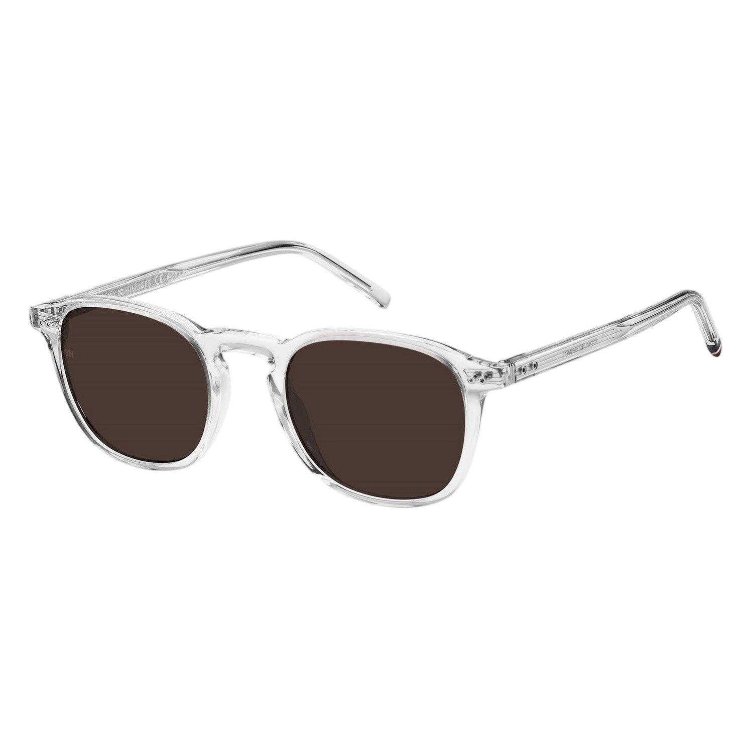 Crystal - Front - Tommy Hilfiger Mens Transparent Sunglasses