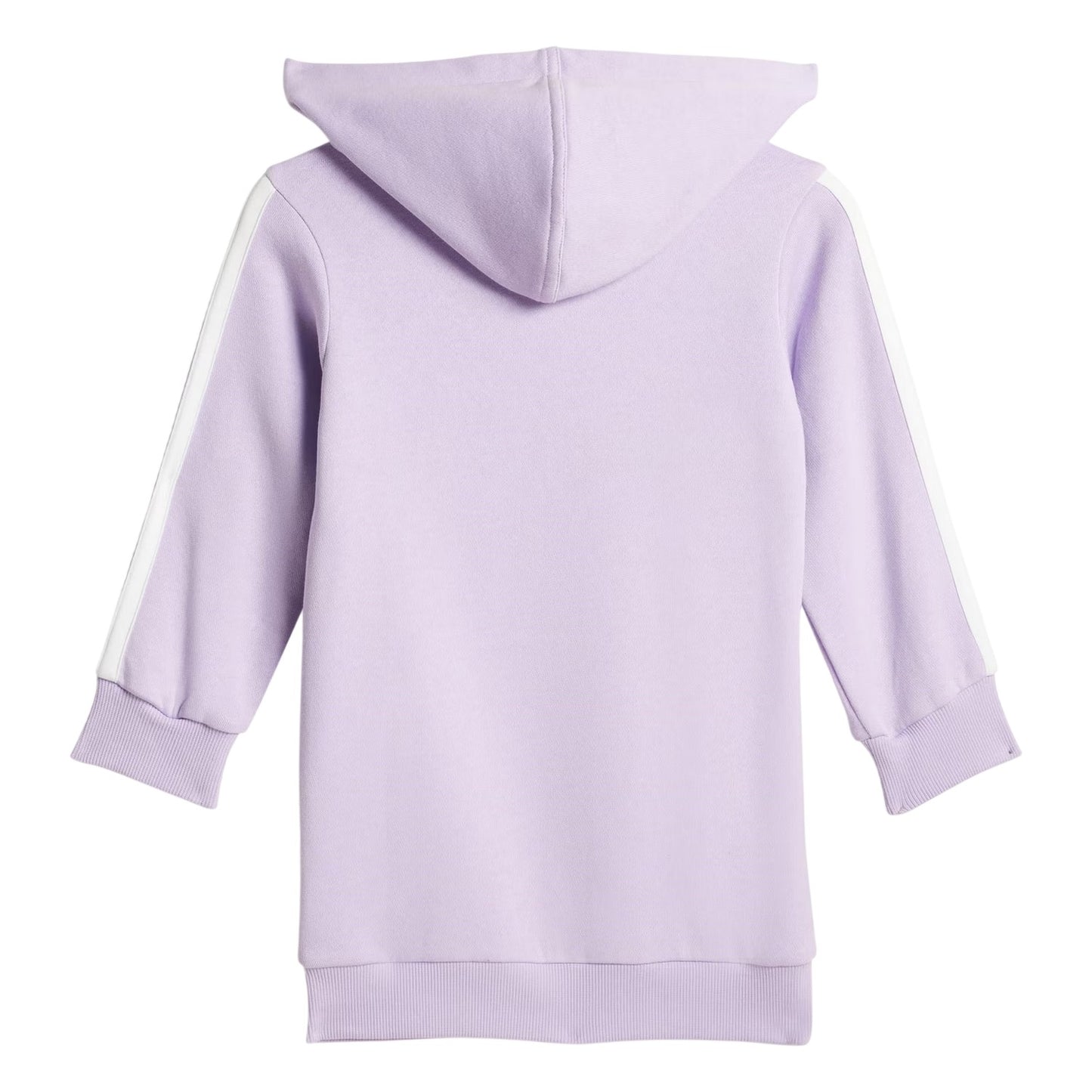 Plum-Black - Back - Adidas Toddler 3 Stripes Hoodie And Leggings Set