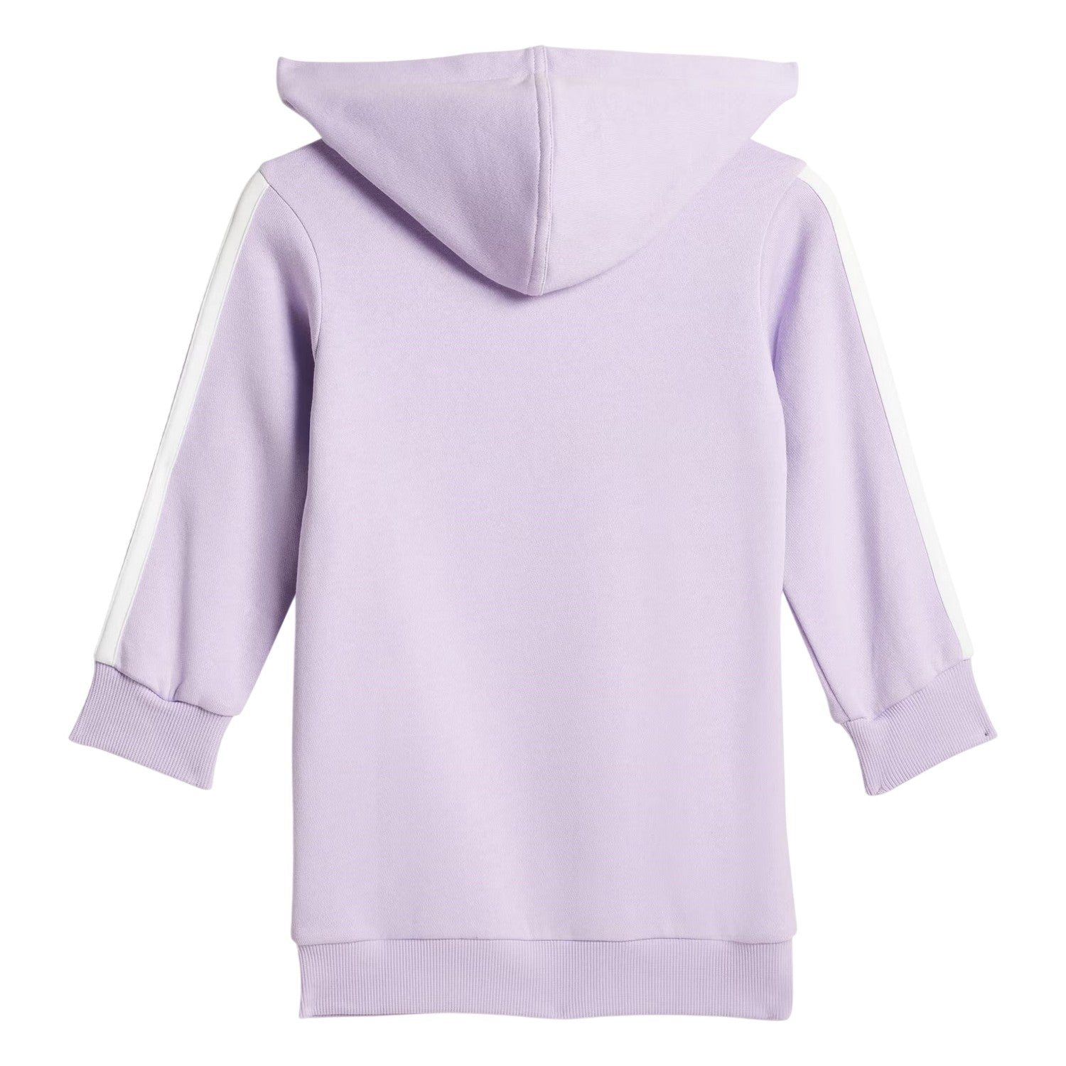 Plum-Black - Back - Adidas Toddler 3 Stripes Hoodie And Leggings Set