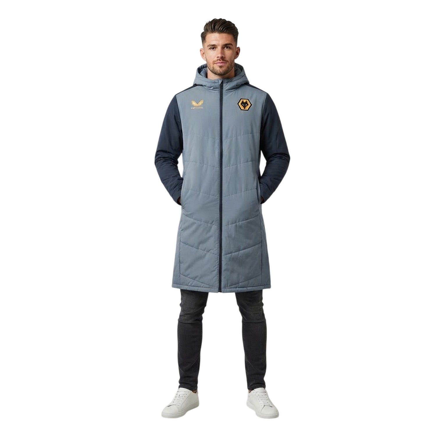 Tradewinds - Side - Castore Mens Wolverhampton Wanderers FC Jacket