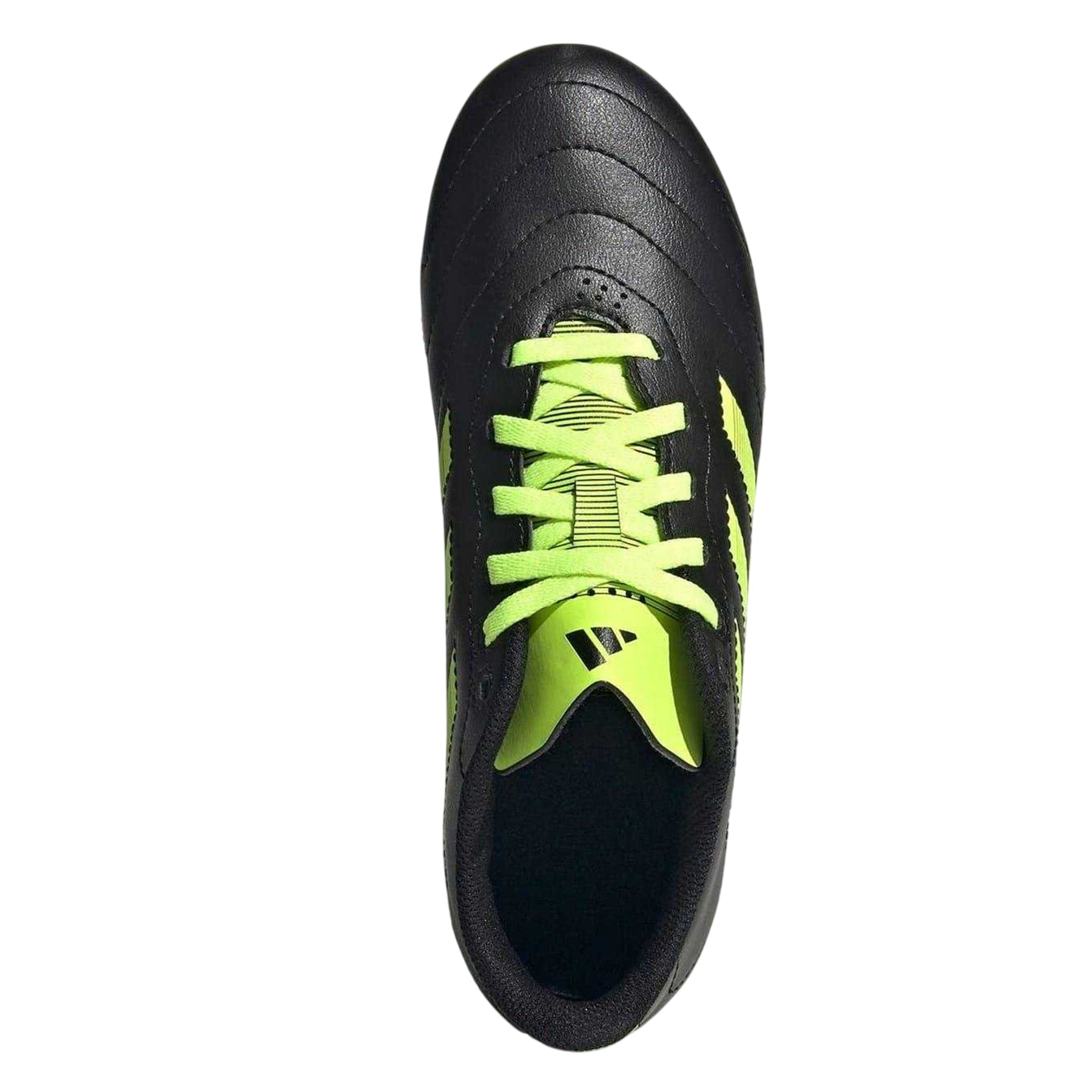 Core Black - Lifestyle - Adidas Childrens-Kids Goletto VIII 3 Stripes Firm Ground Football Boots