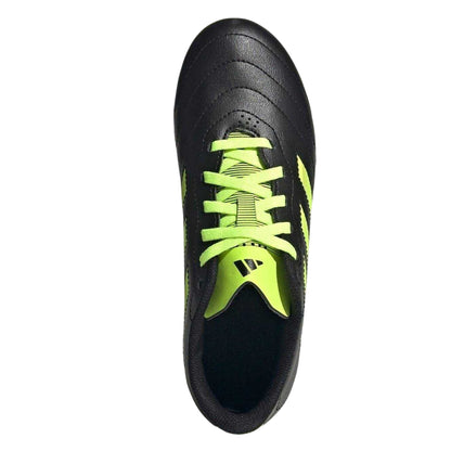 Core Black - Lifestyle - Adidas Childrens-Kids Goletto VIII 3 Stripes Firm Ground Football Boots