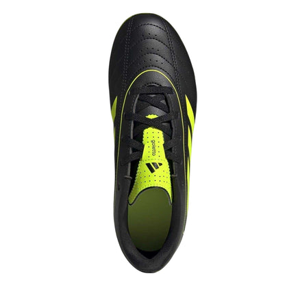 Black-Lemon - Lifestyle - Adidas Childrens-Kids Goletto VIII 3 Stripes Firm Ground Football Boots